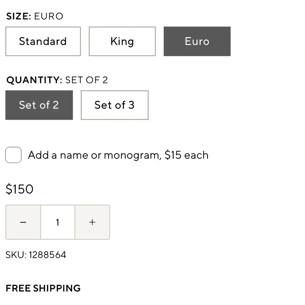 Pottery Barn Belgian Flax Linen Euro Shams